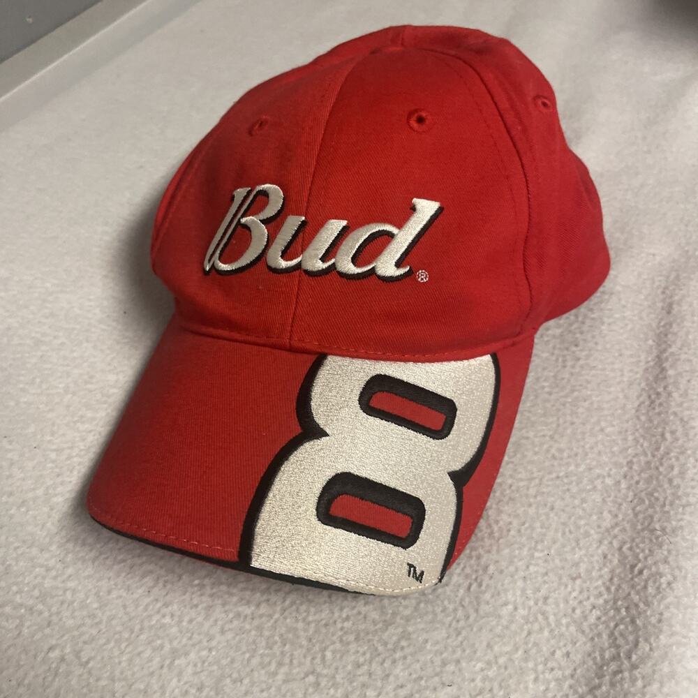 NASCAR Winners Circle Budweiser Dale Earnhardt Jr. 8 Adjustable Hat/Cap